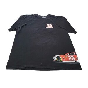 Kevin‎ Harvick Chase Authentics #29 NASCAR Black T Shirt Men's XL Streetwear
